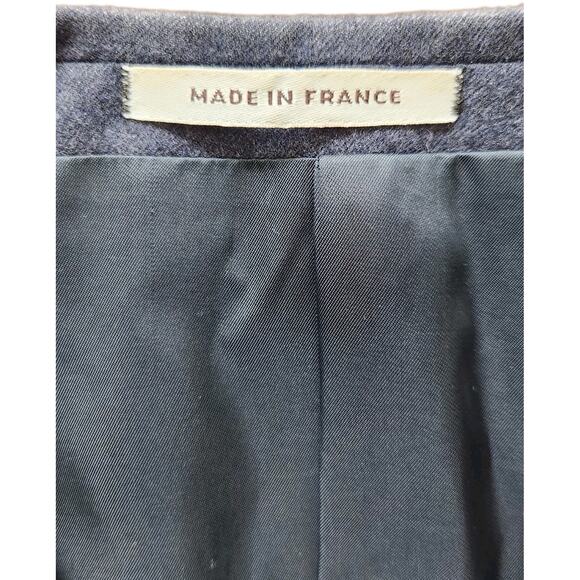 Yves Saint Laurent YSL Designer Navy Wool Blazer Sport Coat Men's Size 40R - Picture 4 of 10